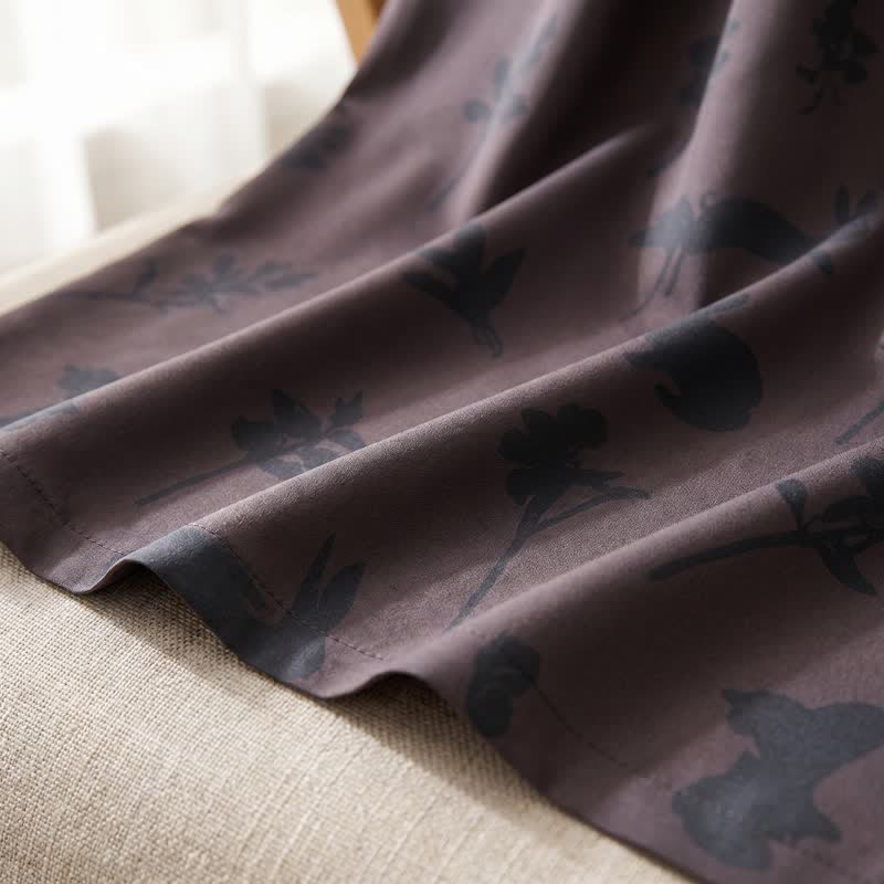 Ownkoti 100% Cotton Rabbit & Botanical Print Loungewear Set - image 5
