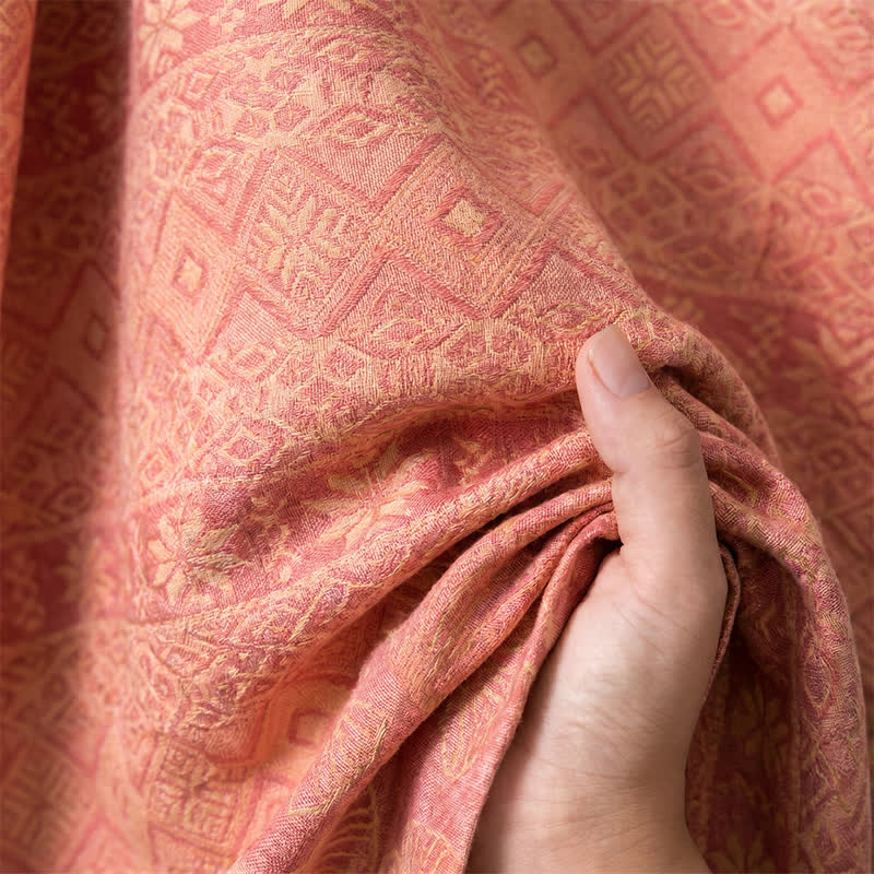 Ownkoti Cotton Ethnic Geometric Print Kimono Robe - image 7