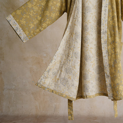 Ownkoti Cotton Reversible Floral Kimono Robe - image 4