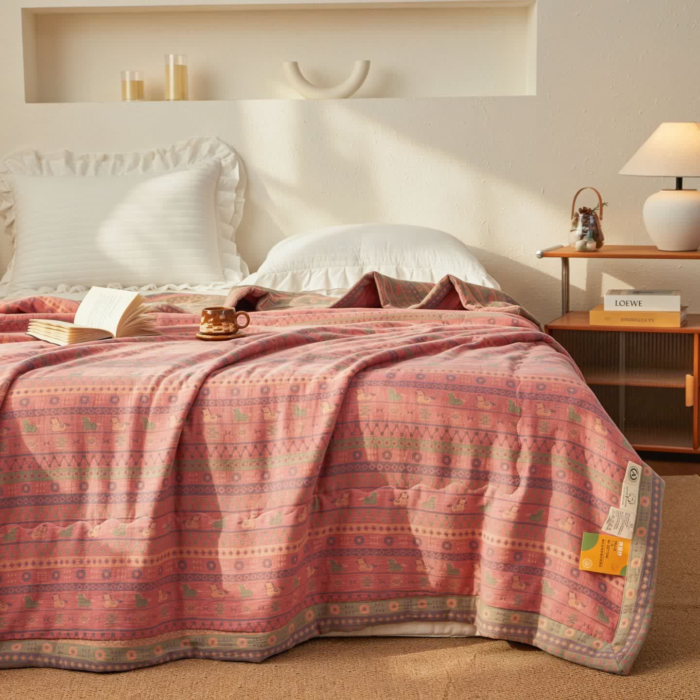 Ownkoti Jacquard Double-layer Gauze Natural Cotton Quilt - image 3