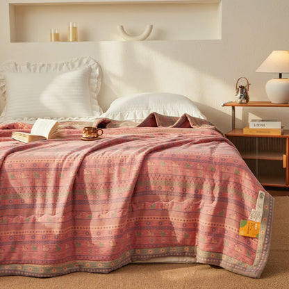 Ownkoti Jacquard Double-layer Gauze Natural Cotton Quilt - image 3