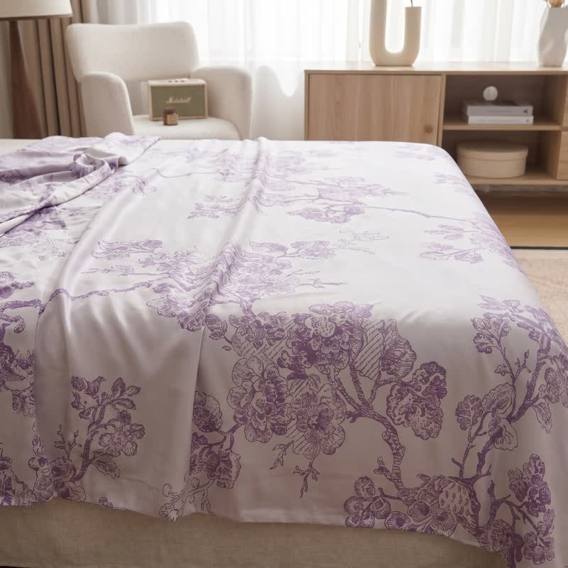 Ownkoti Multicolor Floral Vine Bamboo Fiber Quilt - image 3