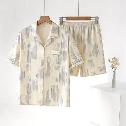 Ownkoti Unisex Stripe Modal Cotton Loungewear Set - image 1