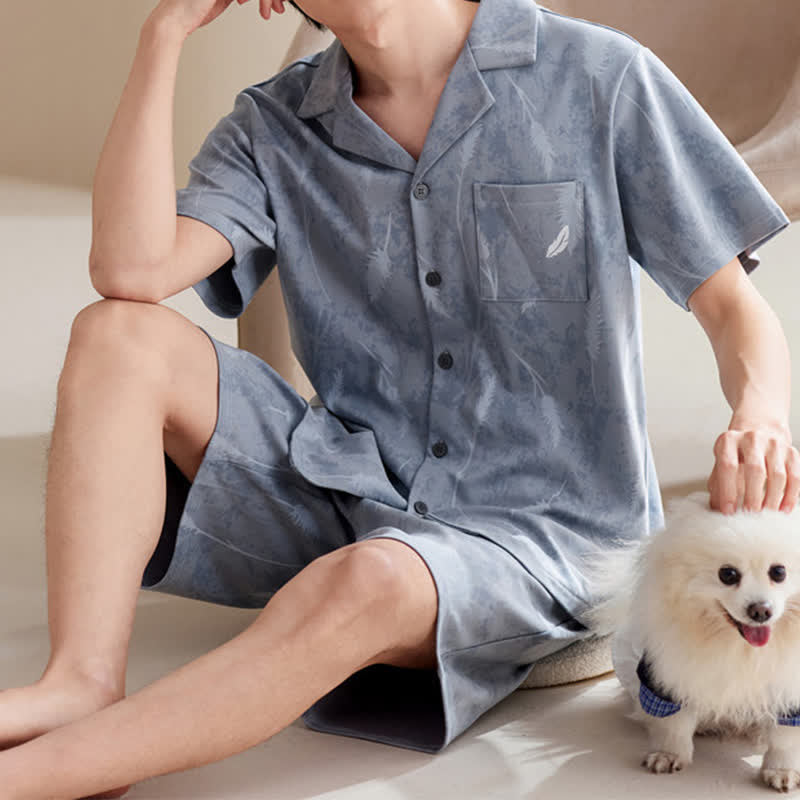 Ownkoti Unisex Feather Pure Cotton Pajama Set - image 4