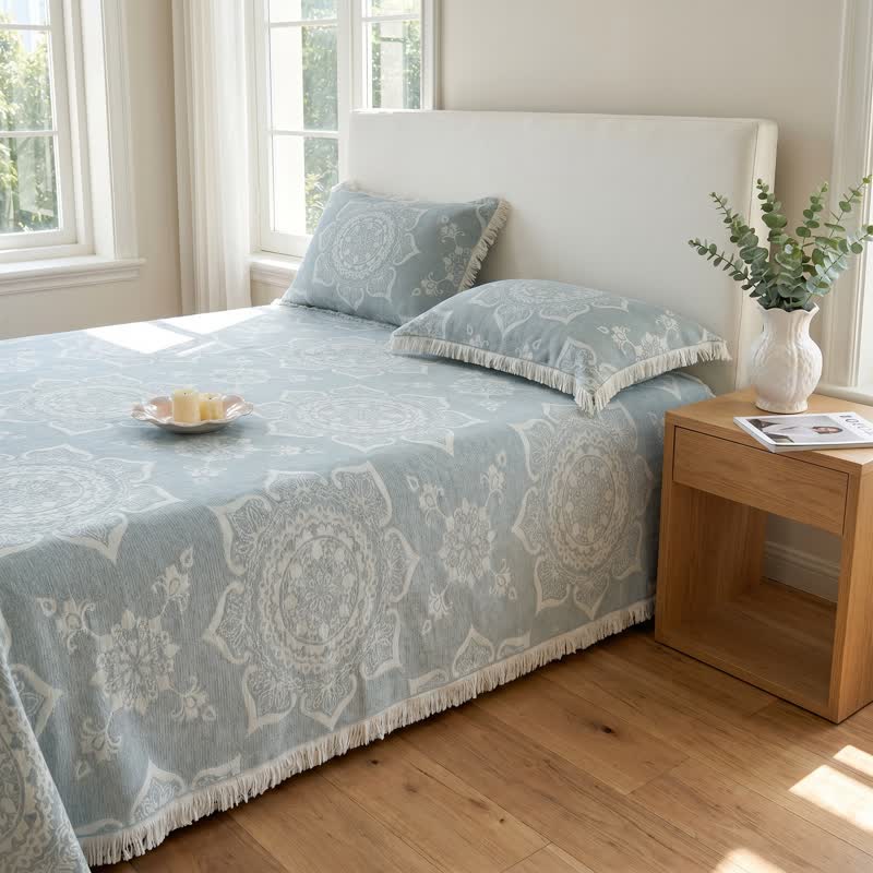 Ownkoti Multicolor Mandala Pattern Cotton Gauze Quilt - image 2