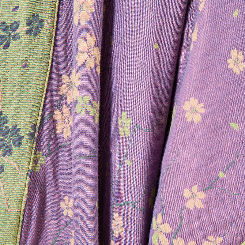 Ownkoti Kimono Style Short Sleeve Muslin Bathrobe - image 8