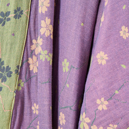 Ownkoti Kimono Style Short Sleeve Muslin Bathrobe - image 10