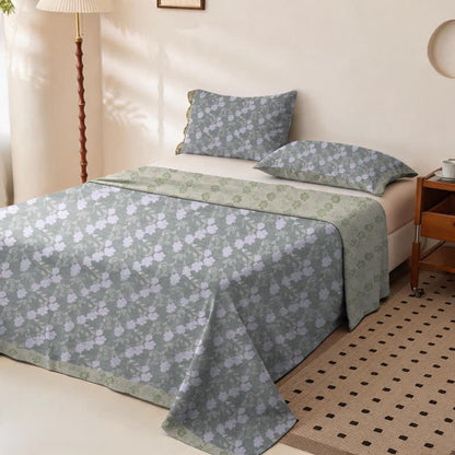 Ownkoti Elegant Floral Cotton Double Gauze Bedspread - image 10