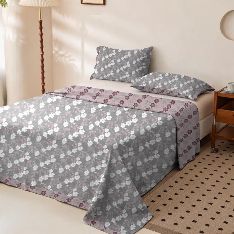 Ownkoti Elegant Floral Cotton Double Gauze Bedspread - image 7