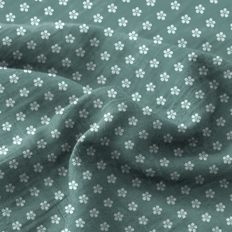 Ownkoti Cherry Blossom Cotton Double Gauze Bedspread - image 2