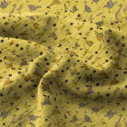 Ownkoti Duck & Floral Cotton Double Gauze Bedspread - image 2