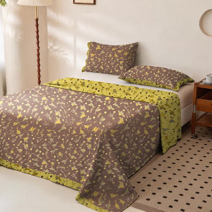 Ownkoti Duck & Floral Cotton Double Gauze Bedspread - image 1