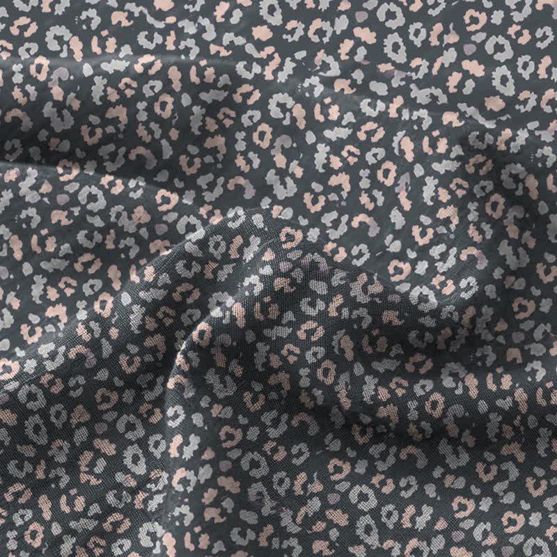 Ownkoti Leopard Print Cotton Double Gauze Bedspread - image 6