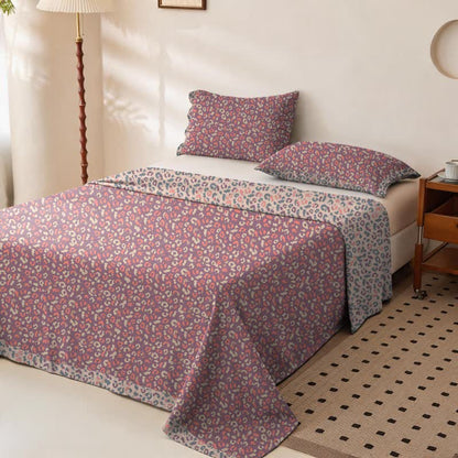 Ownkoti Leopard Print Cotton Double Gauze Bedspread - image 1