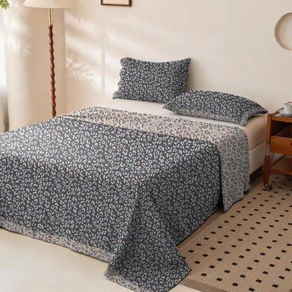 Ownkoti Leopard Print Cotton Double Gauze Bedspread - image 5