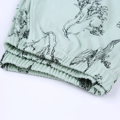 Ownkoti Floral Cotton 3/4 Sleeve Women's Pajamas - image 7