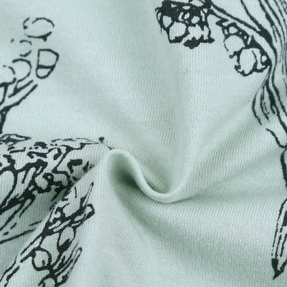 Ownkoti Floral Cotton 3/4 Sleeve Women's Pajamas - image 9