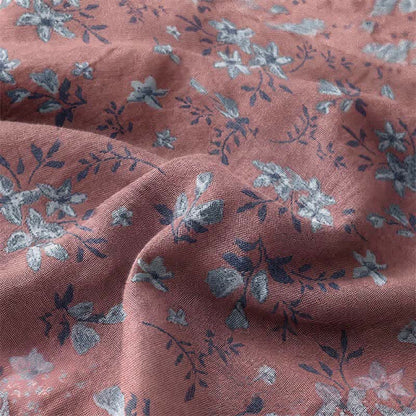 Ownkoti Ditsy Floral Reversible Cotton Gauze Bedspread - image 5