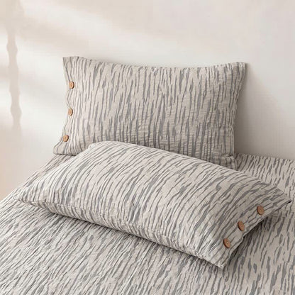 Ownkoti Abstract Linear Jacquard Cotton Bedspread - image 3