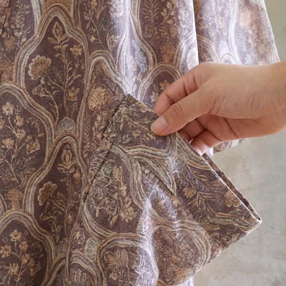 Ownkoti Boho Vintage Cotton Gauze Kimono Robe - image 7