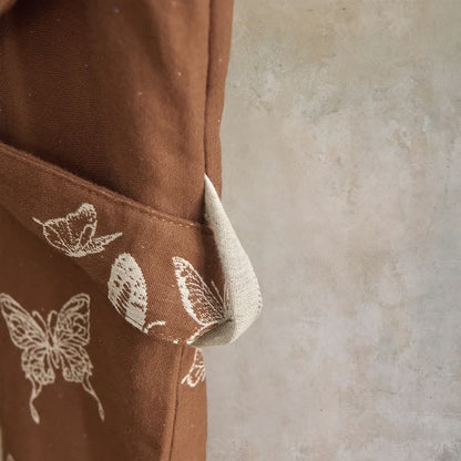 Ownkoti Elegant Butterfly Cotton Kimono Bathrobe - image 6
