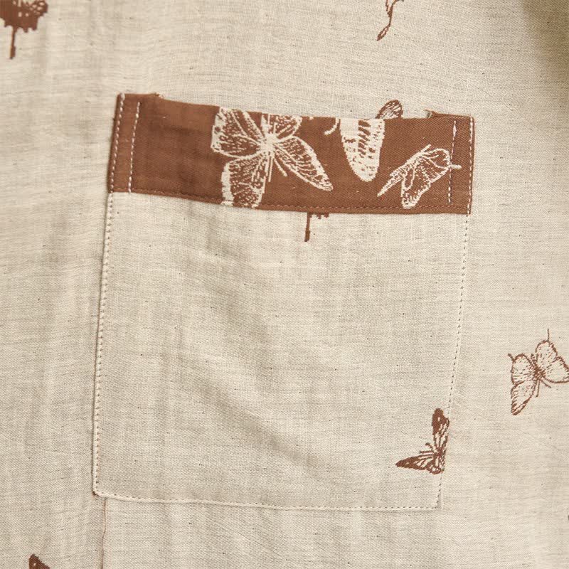 Ownkoti Elegant Butterfly Cotton Kimono Bathrobe - image 13