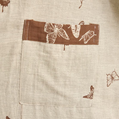 Ownkoti Elegant Butterfly Cotton Kimono Bathrobe - image 13