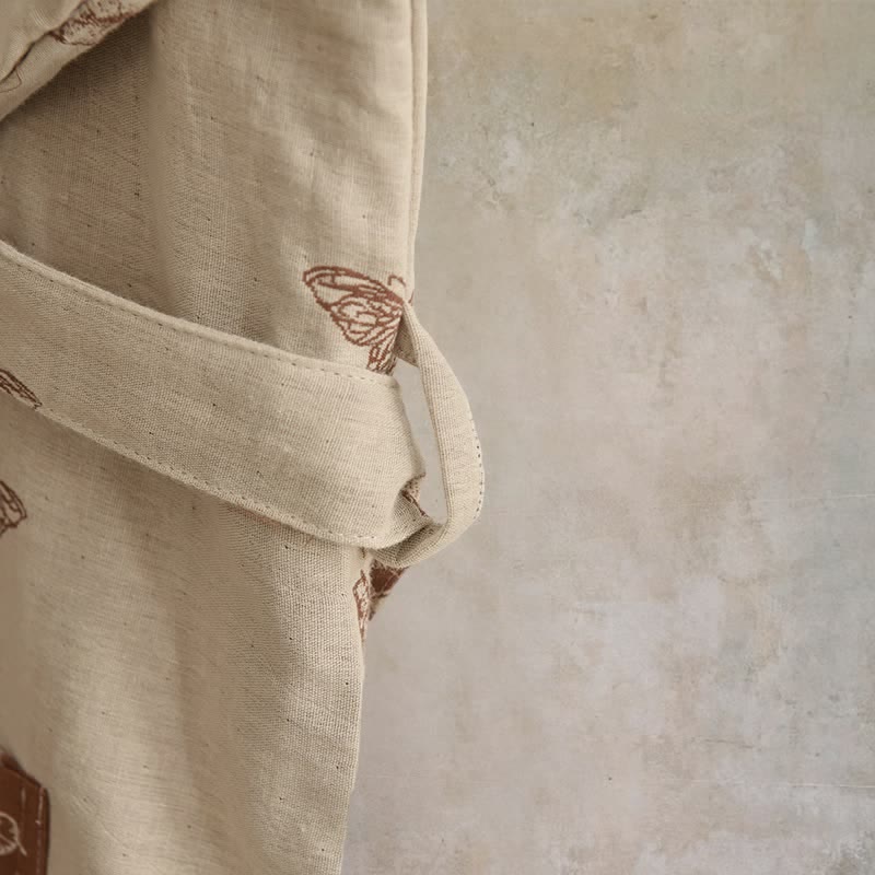 Ownkoti Elegant Butterfly Cotton Kimono Bathrobe - image 16