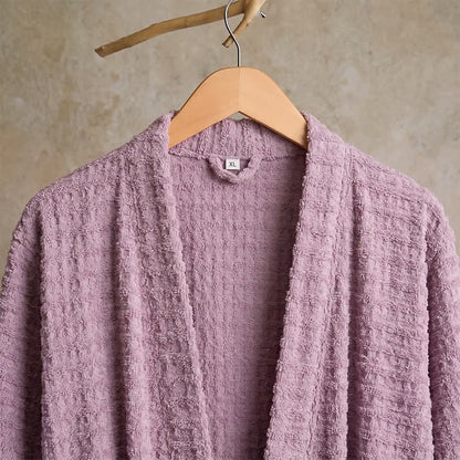 Ownkoti Cotton Waffle Weave Kimono Bathrobe - image 4