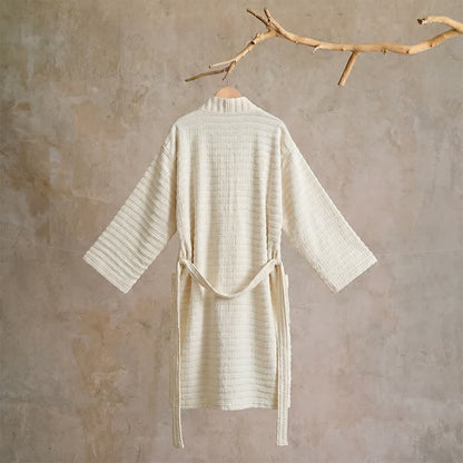 Ownkoti Cotton Waffle Weave Kimono Bathrobe - image 13