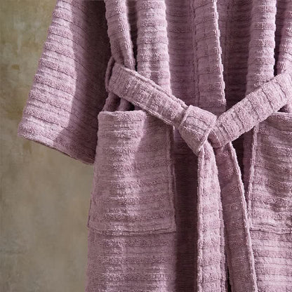 Ownkoti Cotton Waffle Weave Kimono Bathrobe - image 5