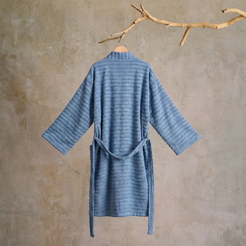 Ownkoti Cotton Waffle Weave Kimono Bathrobe - image 10