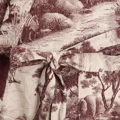 Ownkoti Toile Print Cotton Kimono Robe - image 16