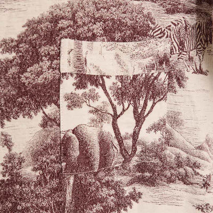 Ownkoti Toile Print Cotton Kimono Robe - image 15