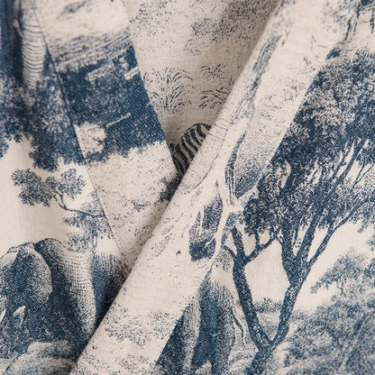 Ownkoti Toile Print Cotton Kimono Robe - image 3