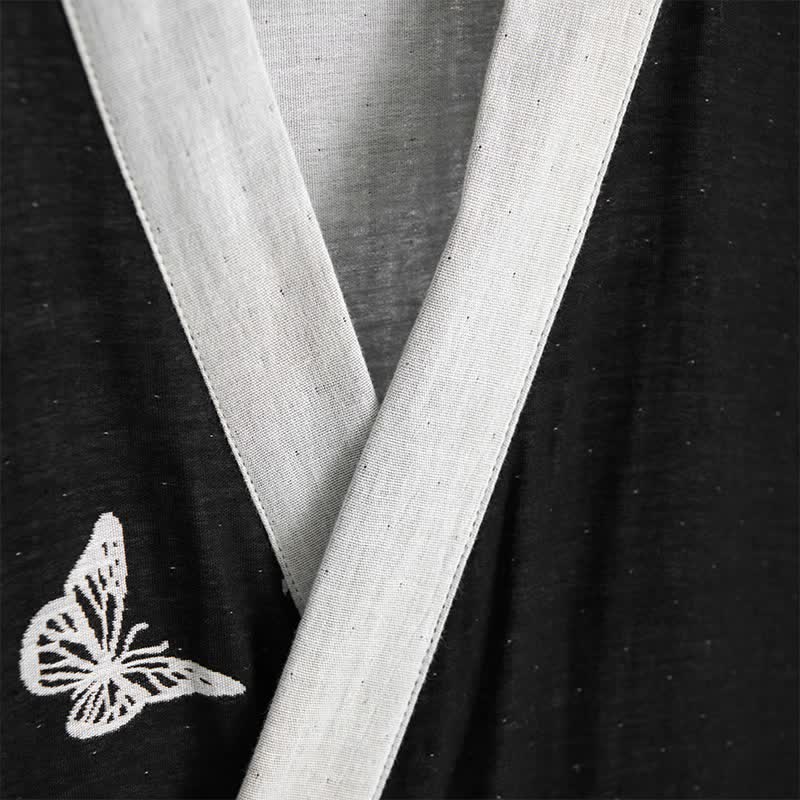 Ownkoti Butterfly Pure Cotton Kimono Robe - image 2