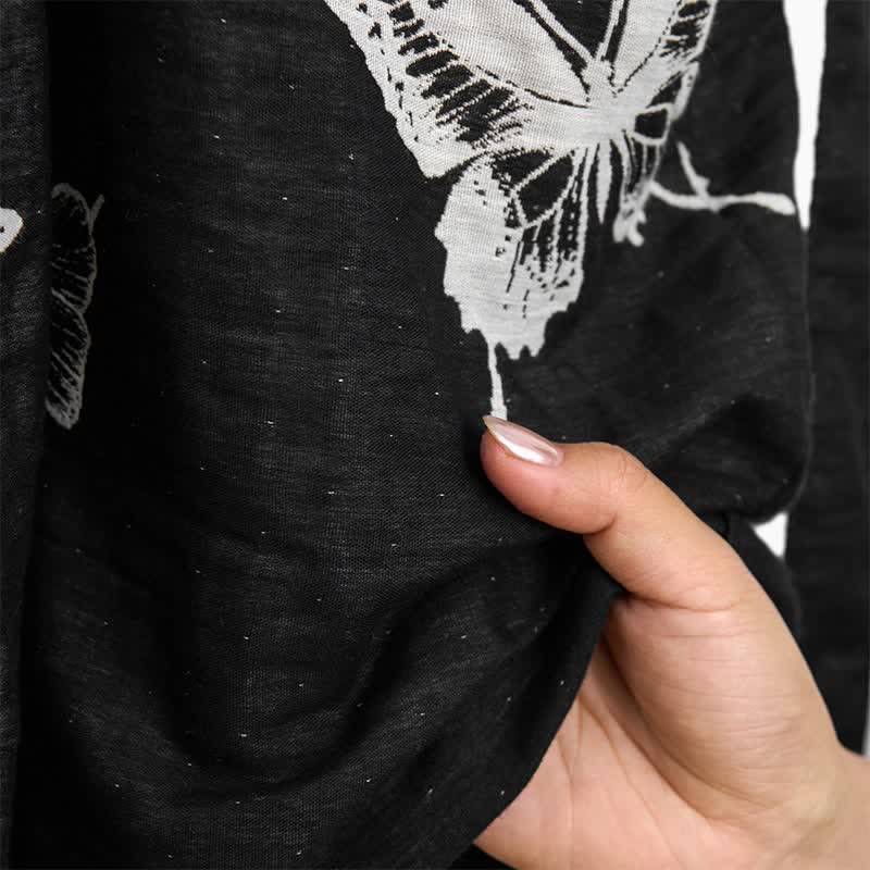 Ownkoti Butterfly Pure Cotton Kimono Robe - image 7