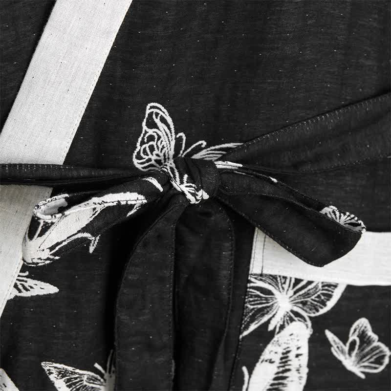 Ownkoti Butterfly Pure Cotton Kimono Robe - image 4