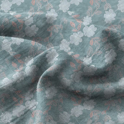 Ownkoti Elegant Floral Cotton Double Gauze Bedspread - image 2