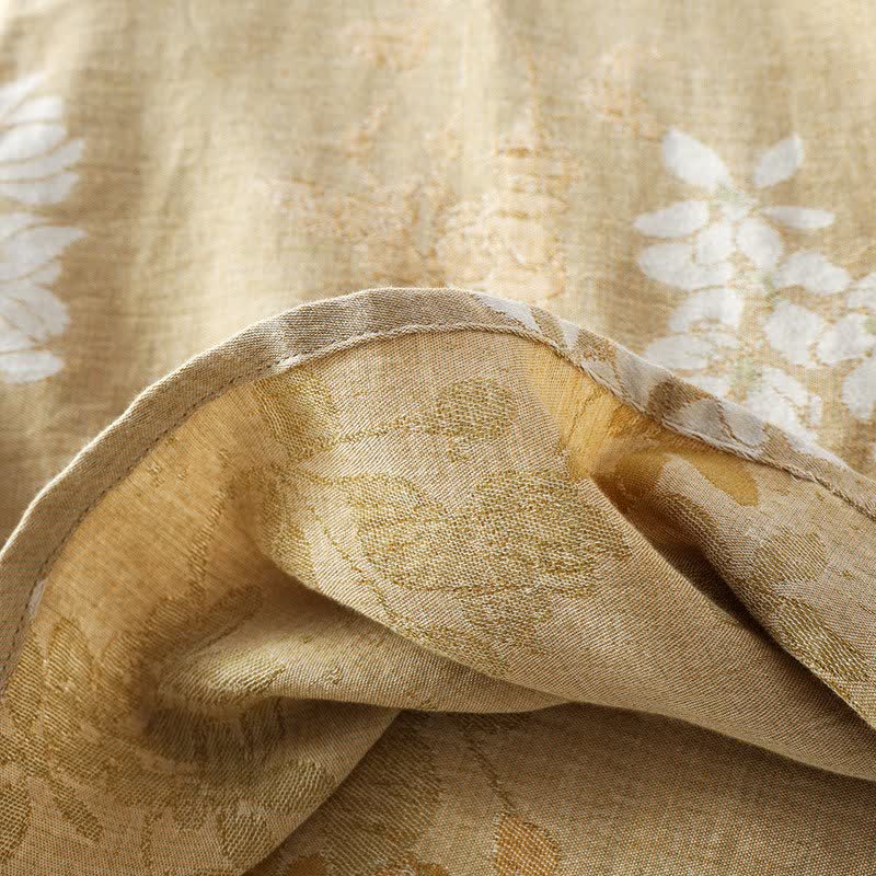 Ownkoti Floral Cotton Chinese Knot Loungewear Set - image 11
