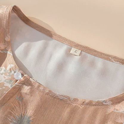 Ownkoti Oriental Print Fiber Women's Loungewear Set - image 6