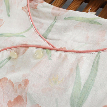 Ownkoti Tulip Print Bamboo Fiber Women's Pajamas - image 3