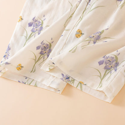 Ownkoti Iris Print Bamboo Fiber Women's Pajamas - image 10