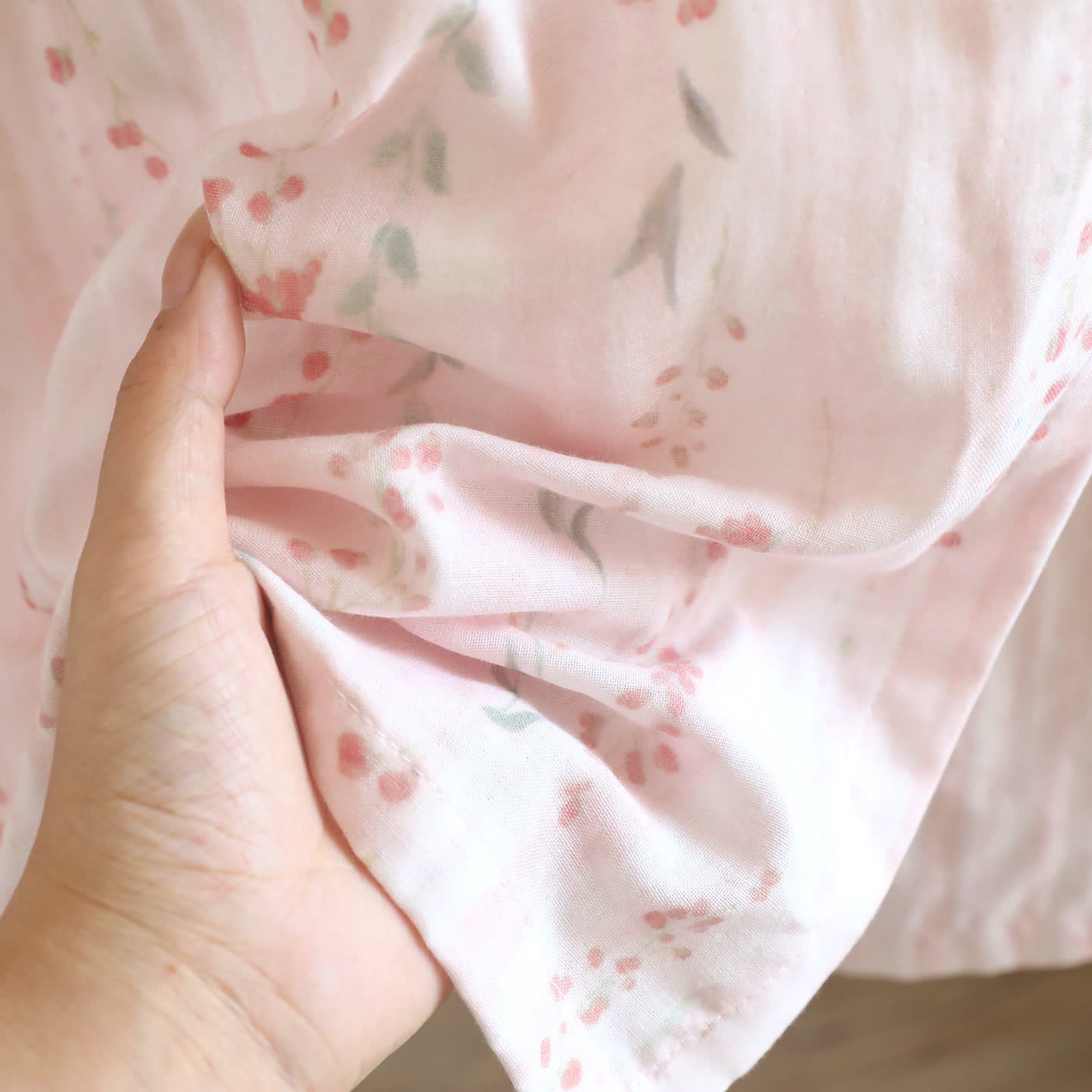 Ownkoti Floral Cotton Gauze Kimono Nightdress Loungewear - image 9