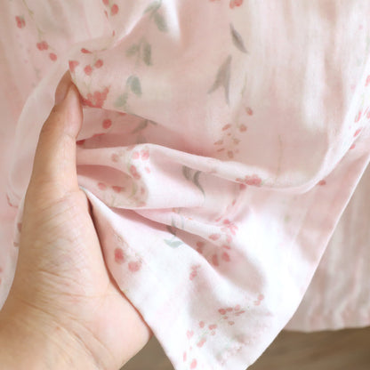 Ownkoti Floral Cotton Gauze Kimono Nightdress Loungewear - image 9