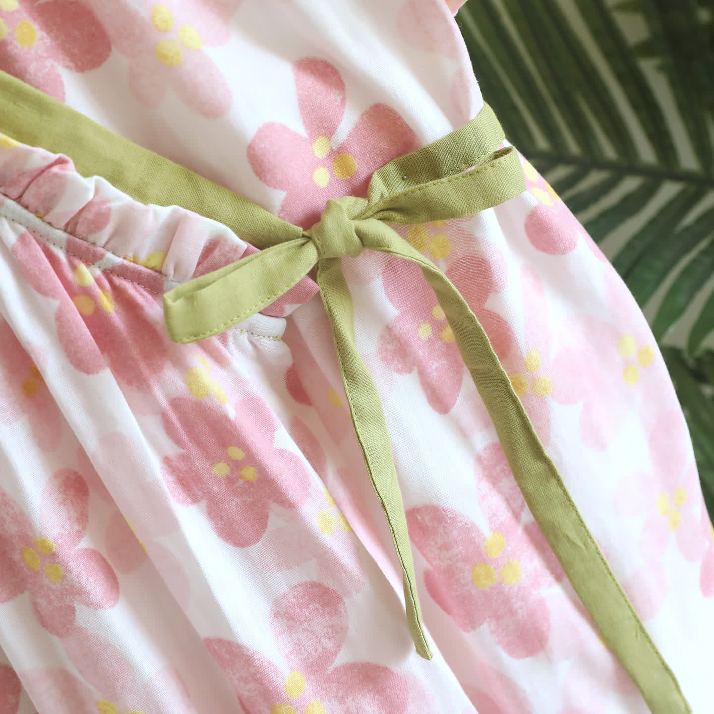 Ownkoti Sakura Floral Cotton Gauze Kimono Nightdress - image 9