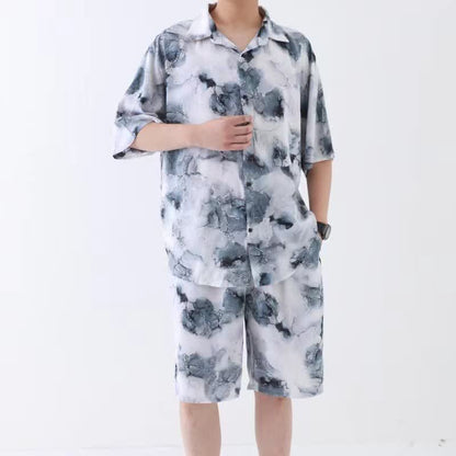 Ownkoti Unisex Style Ink Wash Pajama Set - image 4