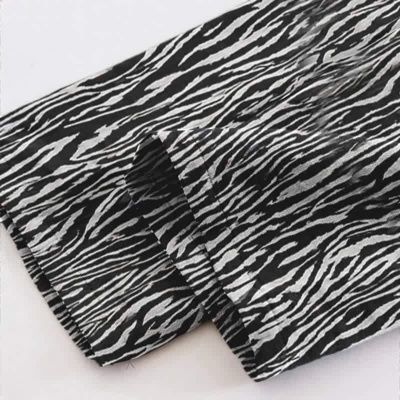 Ownkoti Unisex Zebra Print Modal Pajama Set - image 4