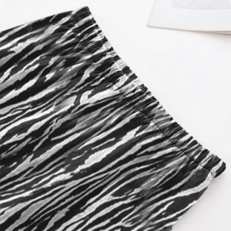 Ownkoti Unisex Zebra Print Modal Pajama Set - image 3