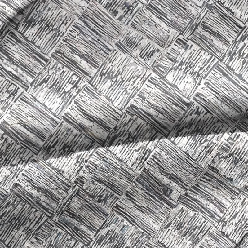Ownkoti Gray Abstract Linear Cotton Pajama Set - image 6